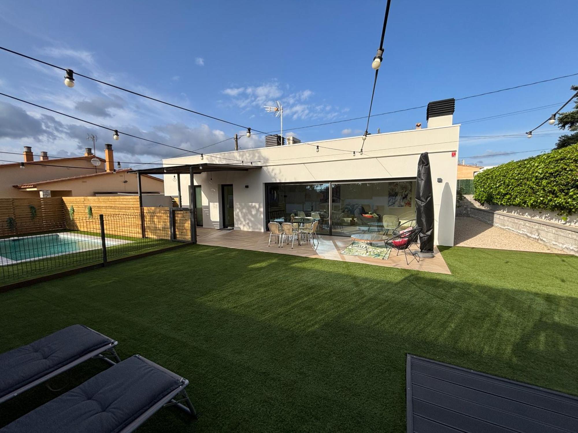 Espectacular Casa En Llagostera - Costa Brava, Con Piscina Exterior photo